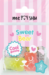 Набор ластиков MESHU Candy bear, Арт. 355991, 5шт, изображение