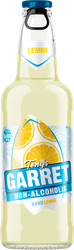 Напиток пивной безалкогольный TONY'S GARRET Hard Lemon Non alcoholic пастеризованный 0,5%, 0.4л, детальное фото