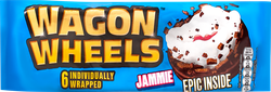 Печенье WAGON WHEELS с суфле и джемом, покрытое глазурью с ароматом шоколада, 228,6г, фотография
