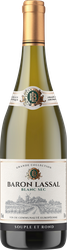 Вино BARON LASSAL ординарное белое сухое, 0.75л, изображение