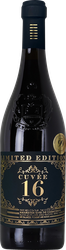 Вино CUVEE 16 красное полусухое, 0.75л, крупный план