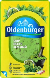 Сыр OLDENBURGER Песто зеленый 45%, нарезка, без змж, 125г