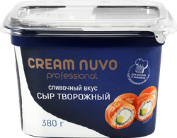Сыр&nbsp;творожный CREAM NUVO Professional 65%, без змж, 380г, детальное фото