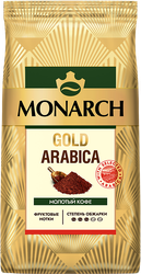 Кофе молотый MONARCH Gold Золото Арабики натуральный жареный, 200г, фотография