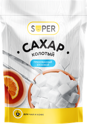Сахар прессованный SUPER кусковой, колотый, 380г, изображение