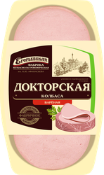Колбаса вареная КФ ЕГОРЬЕВСКАЯ Докторская, категория А, нарезка, 200г, детальное фото