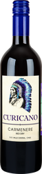Вино CURICANO Carmenere ординарное сортовое красное сухое, 0.75л, фотография