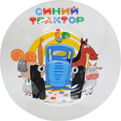 Набор посуды СИНИЙ ТРАКТОР кружка, салатник и тарелка, Арт. СТН3-1, СТН3-2, фотография