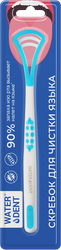 Скребок для чистки языка WATERDENT, крупный план