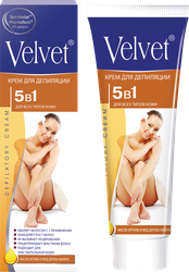 Крем для депиляции VELVET 5в1 для всех типов кожи, 100мл, фотография