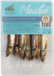 Мойва холодного копчения ЭКСТРА ФИШ, 200г, детальное фото