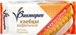 Хлебцы вафельные кукурузные ВКУСНАЯ ФАНТАЗИЯ Виктория, 70г, фотография
