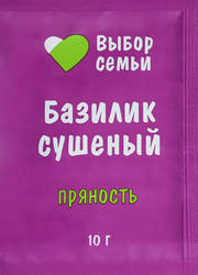 Базилик ВЫБОР СЕМЬИ сушеный, 10г, картинка