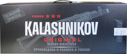Водка КАЛАШНИКОВ Оригинальная 40%, п/у, 0.7л, детальное фото