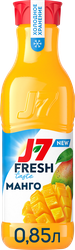 Нектар охлажденный J7 Fresh Taste Манго, с мякотью, 850мл, детальное фото