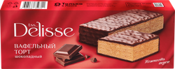 Торт вафельный DELISSE Шоколадный, 200г, картинка