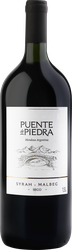 Вино PUENTE DE PIEDRA Syrah-Malbec ординарное красное сухое, 1.5л, картинка