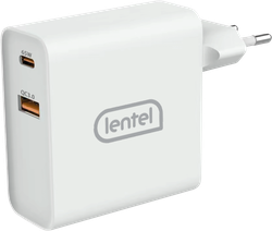 Сетевое зарядное устройство Lentel 65Вт, USB+TypeC, Арт. TST-BD02, фото