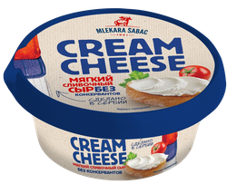 Сыр мягкий MLEKARA SABAC Сливочный Cream Cheese 60%, без змж, 100г, фотография