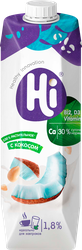 Напиток растительный HI с кокосом 1,8%, 1000мл, фотография