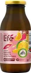 Смузи ЛЕНТА LIFE Банан, манго, апельсин, 0.3л, фотография