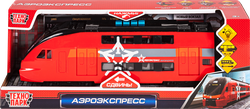 Игрушка ТЕХНОПАРК Электропоезд/Аэроэкспресс, пластик 30см, со световыми и звуковыми эффектами, в ассортименте, детальное фото