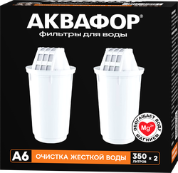 Комплект модулей сменных АКВАФОР фильтрующие А6, 2шт, крупный план