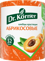 Хлебцы DR KORNER Злаковый коктейль, абрикосовые, 90г, картинка