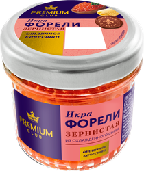 Икра форели PREMIUM CLUB, 100г, фотография