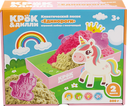 Игрушка КРОК&ДИЛЛИ Кинетический песок, 800г, Арт. K080, картинка