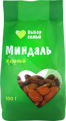Миндаль ВЫБОР СЕМЬИ жареный, 100г, детальное фото