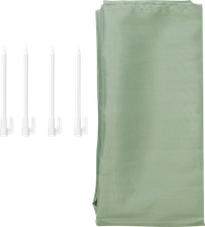 Коврик для пляжа и пикника ACTIWELL 137х180см, с пластиковыми колышками, в ассортименте, Арт. MU050101-2, крупный план