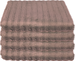 Полотенце махровое HOMECLUB Zero twist 50x80см, коричневое, Арт. 529729/1, фотография