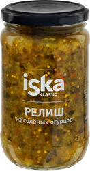 Соус ISKA Релиш из соленых огурцов, 350г, вид