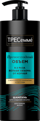 Шампунь для волос ТРЕСЕММЕ Превосходный объем, для создания объема, 1л, крупный план