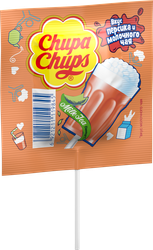 Карамель CHUPA CHUPS Milk Foam Tea, 15г, фотография