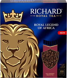 Чай черный RICHARD ROYAL Legend of Africa, 100саш, изображение