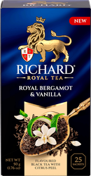 Чай черный RICHARD ROYAL Bergamot&Vanilla, 25саш, детальное фото