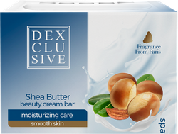 Туалетное мыло DEXCLUSIVE Масло Ши, 100г, вид