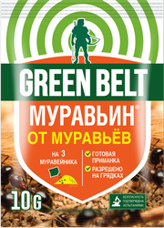 Средство от насекомых-вредителей Green Belt Муравьин, 10г, фото
