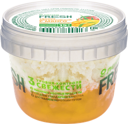 Творог с манго 3,2%, без змж, ЛЕНТА FRESH, 160г, крупный план