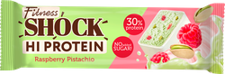 Батончик протеиновый FITNESSHOCK Фисташка 30% протеина, без сахара, 40г, фотография