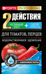 Удобрение для томатов и перцев BONA FORTE с аминокислотами, 100г, картинка