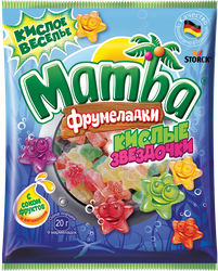 Мармелад жевательный MAMBA Фрумеладки кислые звездочки, 70г, фото