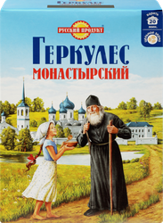Хлопья овсяные ГЕРКУЛЕС Монастырский, 700г, вид