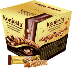 Конфеты KONFESTA с шоколадно-ореховым кремом, 150г, фотография