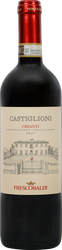 Вино CASTIGLIONI Кьянти ординарное красное сухое, 0.75л, вид