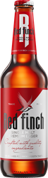Пиво светлое RED FINCH пастеризованное 4,4%, 0.45л, фотография