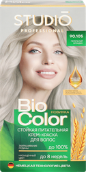 Краска для волос STUDIO Biocolor 90.105 Пепельный блондин, 115мл, картинка