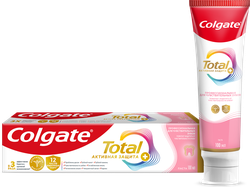 Зубная паста COLGATE Total Активная защита+Профессиональная для чувствительных зубов, 100мл, картинка